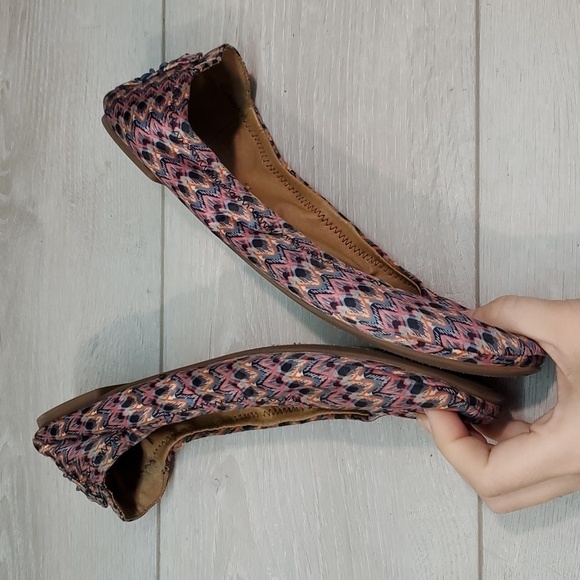 Lucky Brand Womens Aztech Echo2 Loafer Ballet Flats shoes sz 8.5 M - Picture 9 of 11